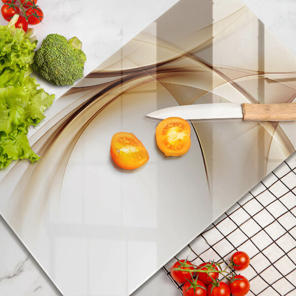 Glasskärbräda Abstraktionsformer