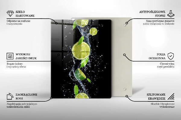 Glasskärbräda Boho fågelfjädrar