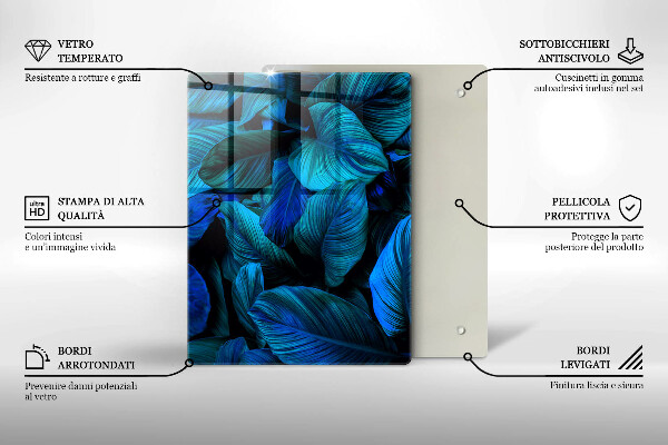 Glasskärbräda Lätt trästruktur