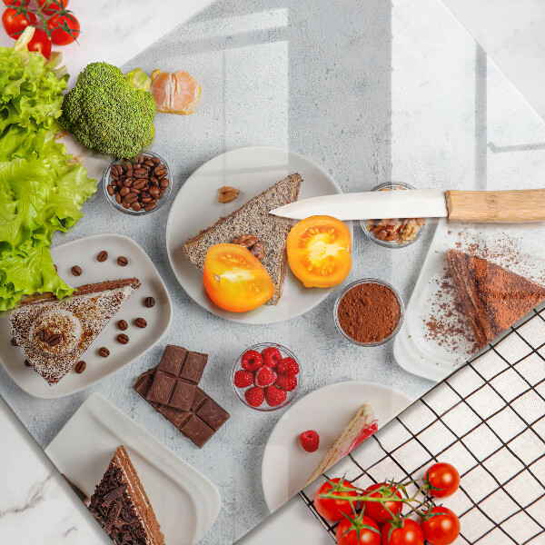 Glasskärbräda Söta kakor