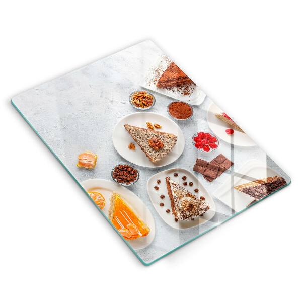 Glasskärbräda Söta kakor
