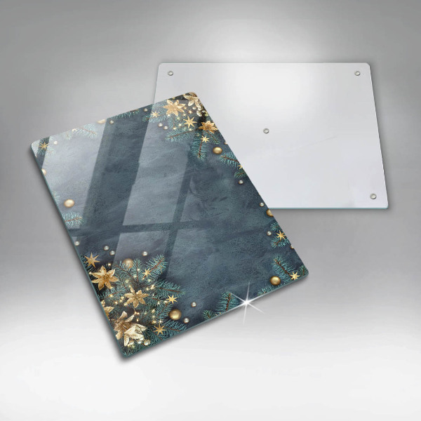 Glasskärbräda Juldekorationer