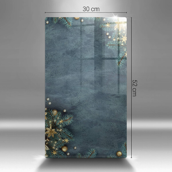 Glasskärbräda Juldekorationer