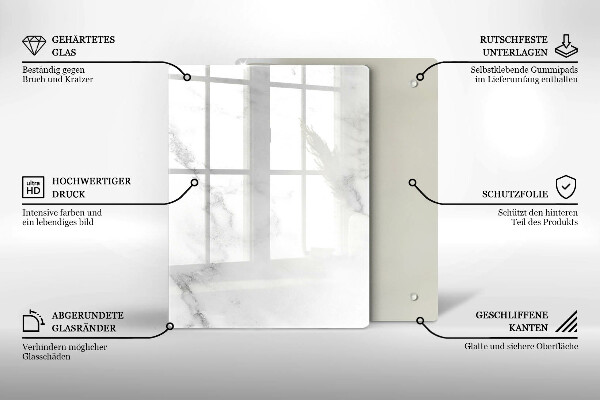 Glasskärbräda Kaffebönor