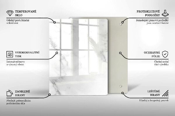 Glasskärbräda Kaffebönor