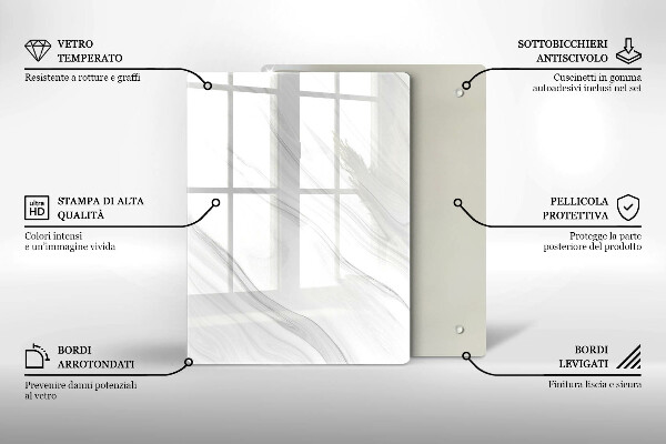 Glasskärbräda Orientaliska kryddor