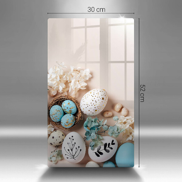 Glasskärbräda Påskdekorationer