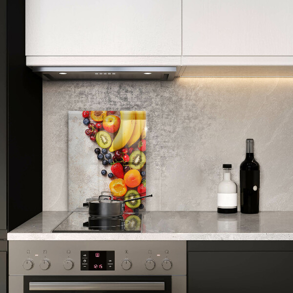 Glasskärbräda Holiday Frukt