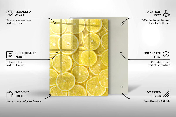 Glasskärbräda Färgglada godis