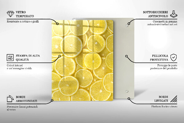 Glasskärbräda Färgglada godis