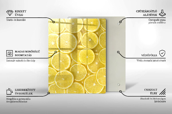Glasskärbräda Färgglada godis