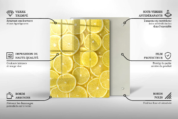 Glasskärbräda Färgglada godis