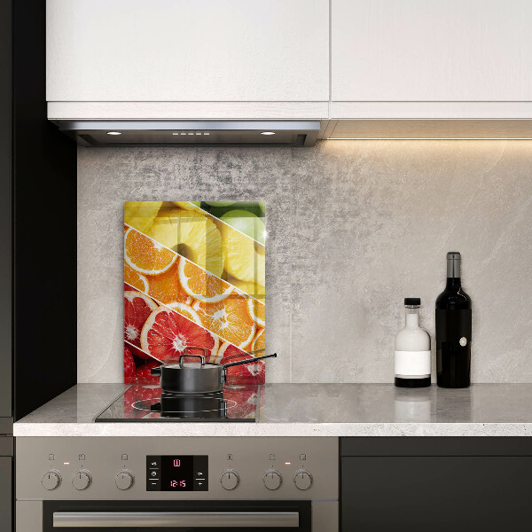 Glasskärbräda Färgglada frukter