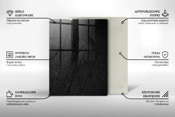 Glasskärbräda Tecknade citroner