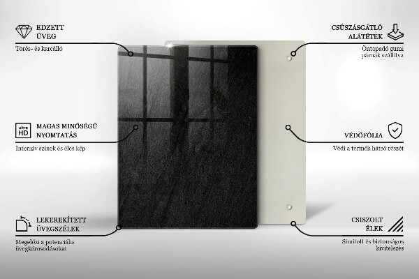 Glasskärbräda Tecknade citroner