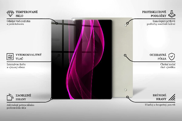 Glasskärbräda Italienska ingredienser och kryddor