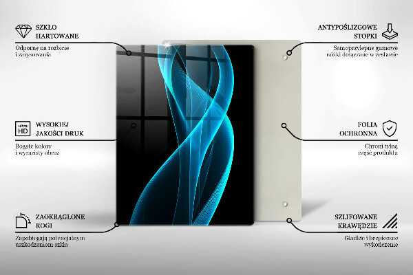 Glasskärbräda Närbild av körsbär