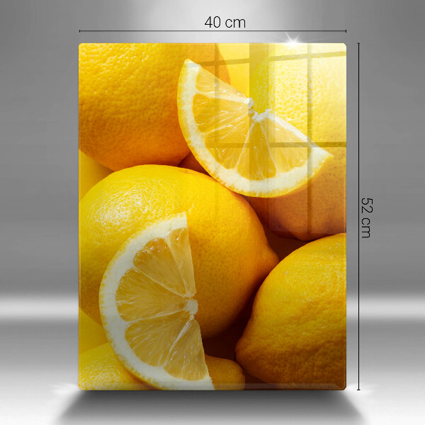 Glasskärbräda Saftiga citroner