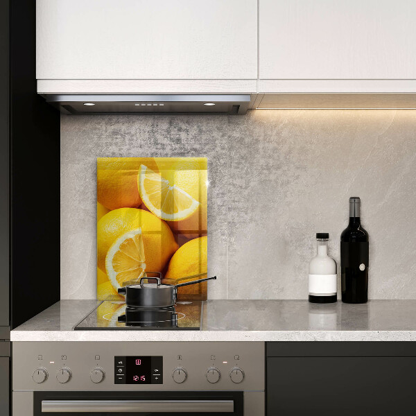 Glasskärbräda Saftiga citroner