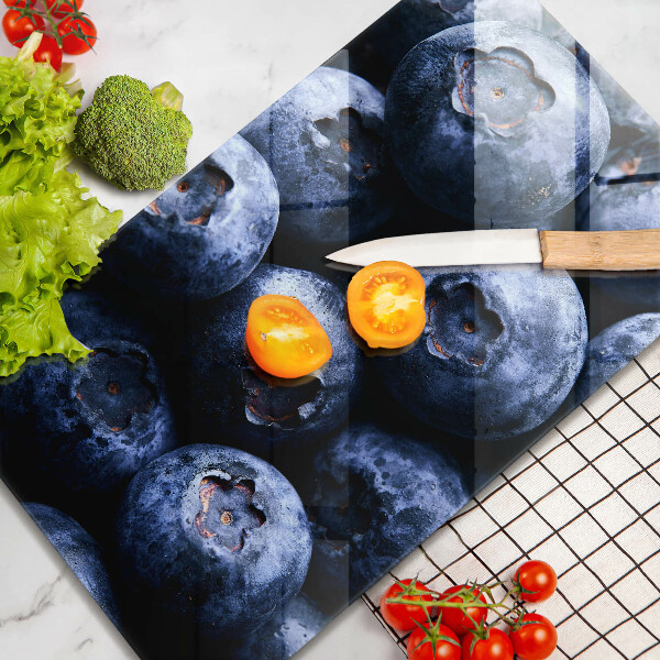 Glasskärbräda Närbild av bär