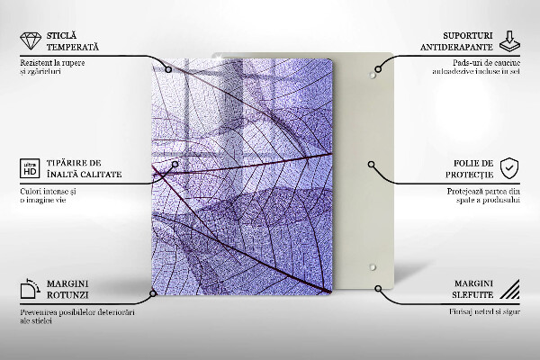 Glasskärbräda Grönsaker och kryddor