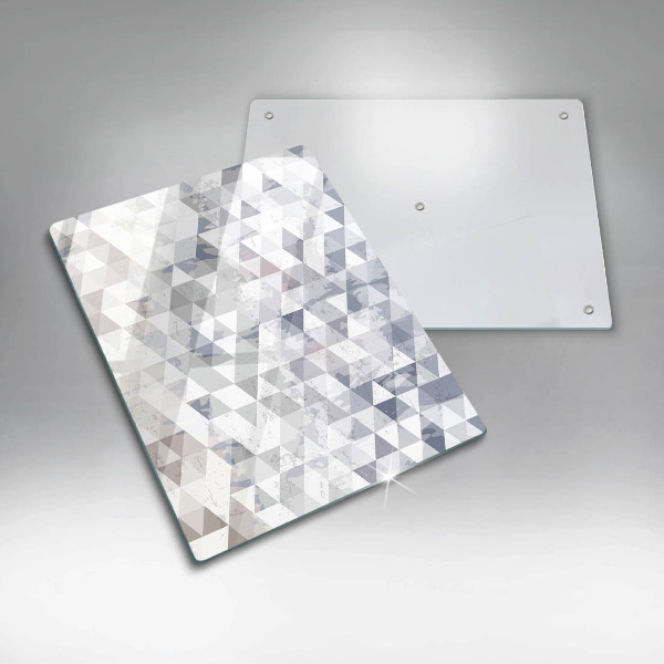 Glasskärbräda Triangelmönster