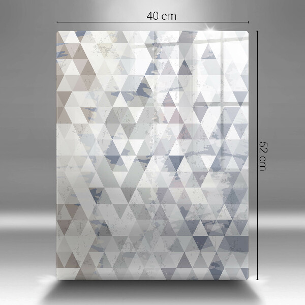 Glasskärbräda Triangelmönster