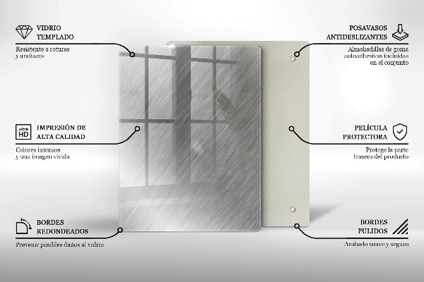 Glasskärbräda Triangelmönster