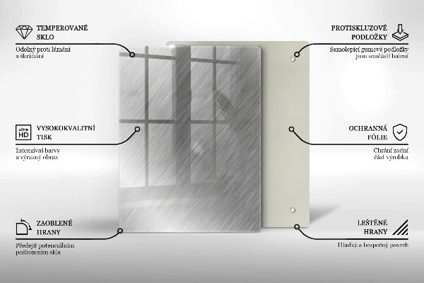 Glasskärbräda Triangelmönster