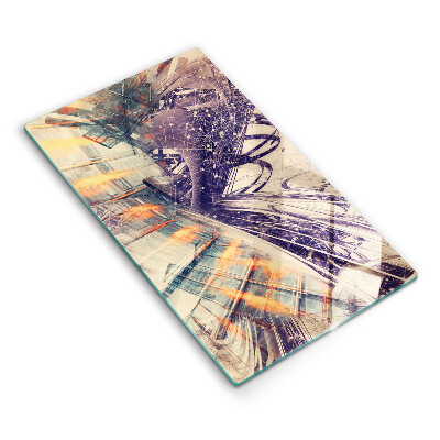 Glasskärbräda Modern komposition