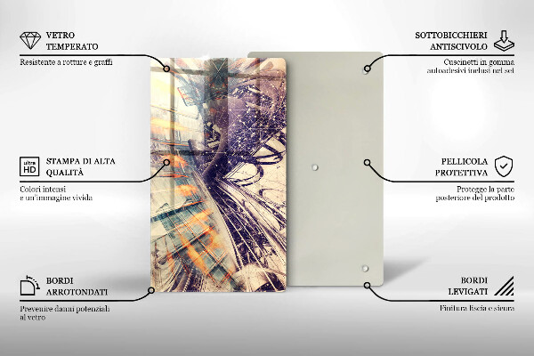 Glasskärbräda Modern komposition