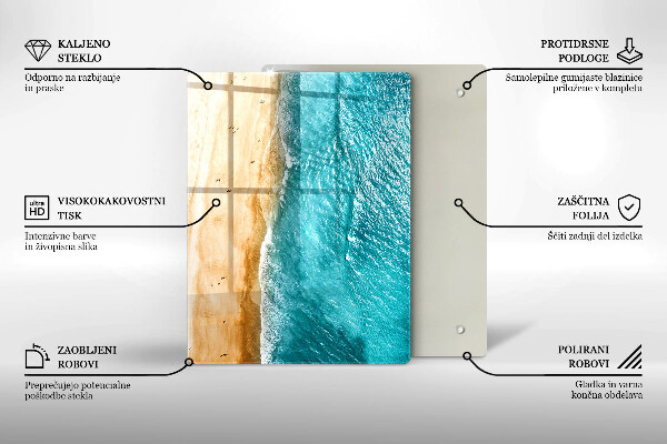 Glasskärbräda Modern komposition