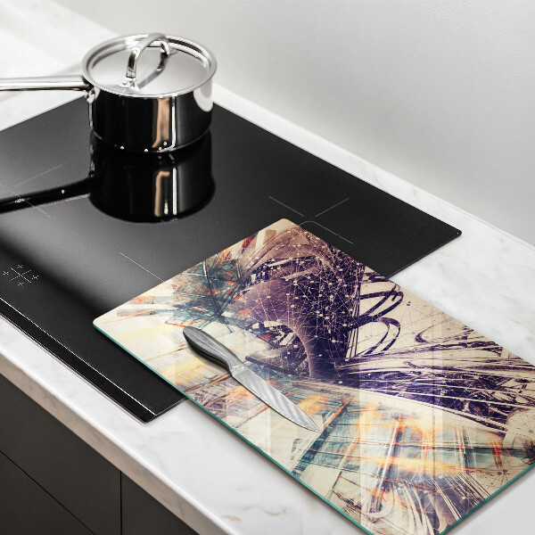 Glasskärbräda Modern komposition