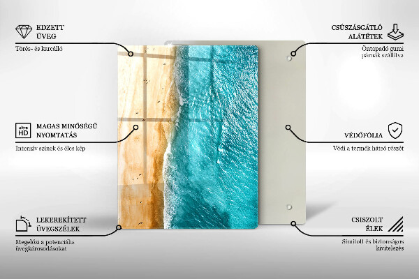 Glasskärbräda Modern komposition
