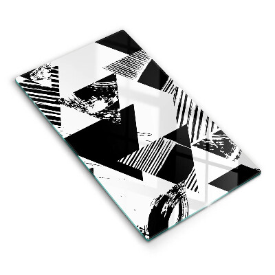 Glasskärbräda Geometriska trianglar
