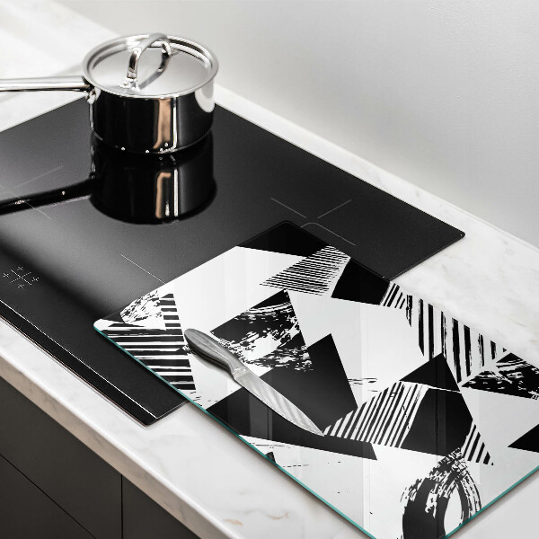 Glasskärbräda Geometriska trianglar