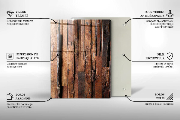 Glasskärbräda Geometriska trianglar