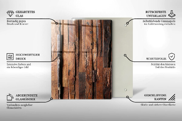 Glasskärbräda Geometriska trianglar