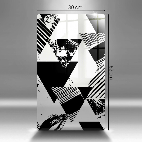 Glasskärbräda Geometriska trianglar