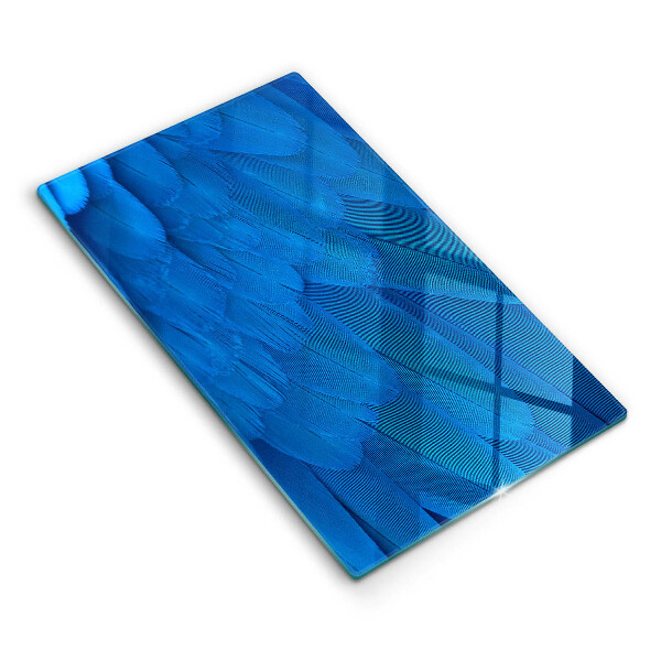 Glasskärbräda Fågelfjädrar