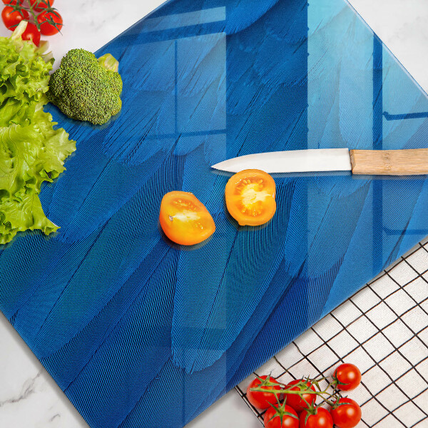 Glasskärbräda Fågelfjädrar