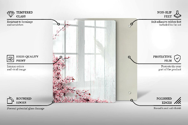 Glasskärbräda Fågelfjädrar