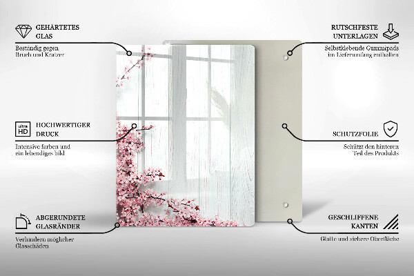 Glasskärbräda Fågelfjädrar