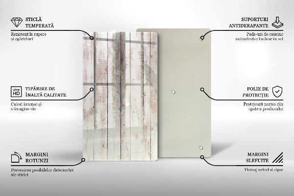 Glasskärbräda Gamla träskivor