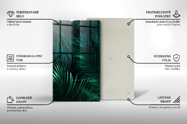 Glasskärbräda Vilda djungellöv