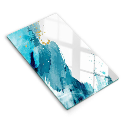 Glasskärbräda Blå fläckar