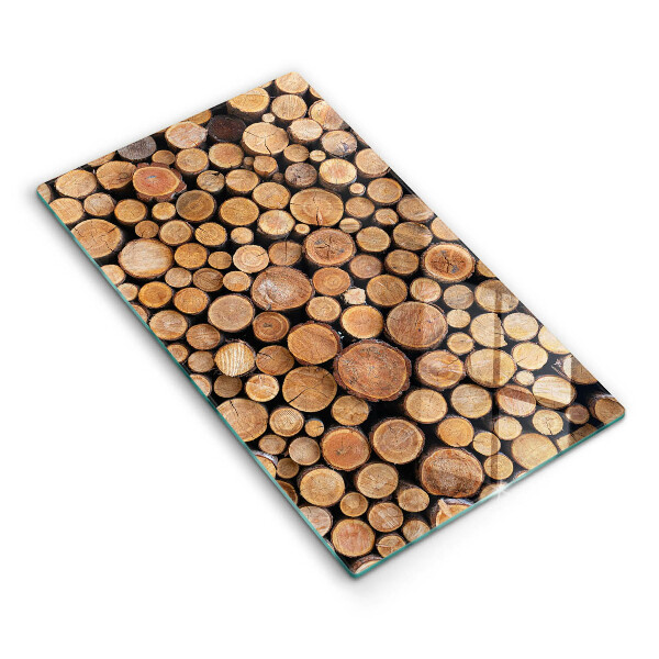 Glasskärbräda Trädstammar