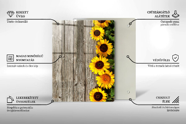 Glasskärbräda Trädstammar
