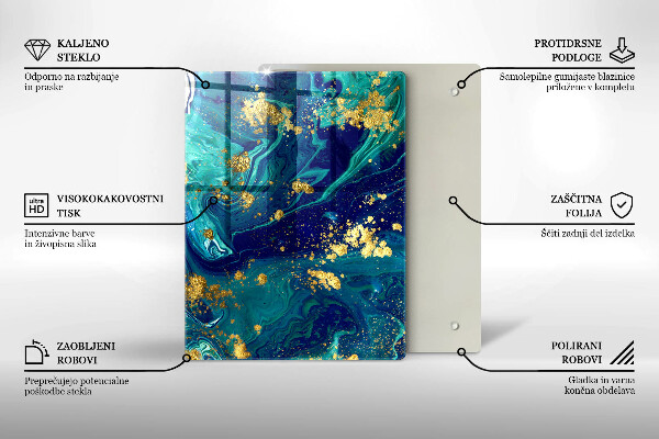 Glasskärbräda Djungellöv