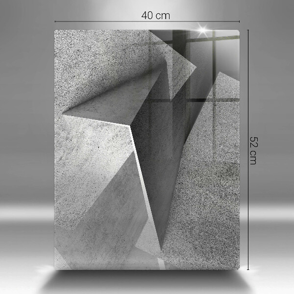 Glasskärbräda Konkret abstraktion